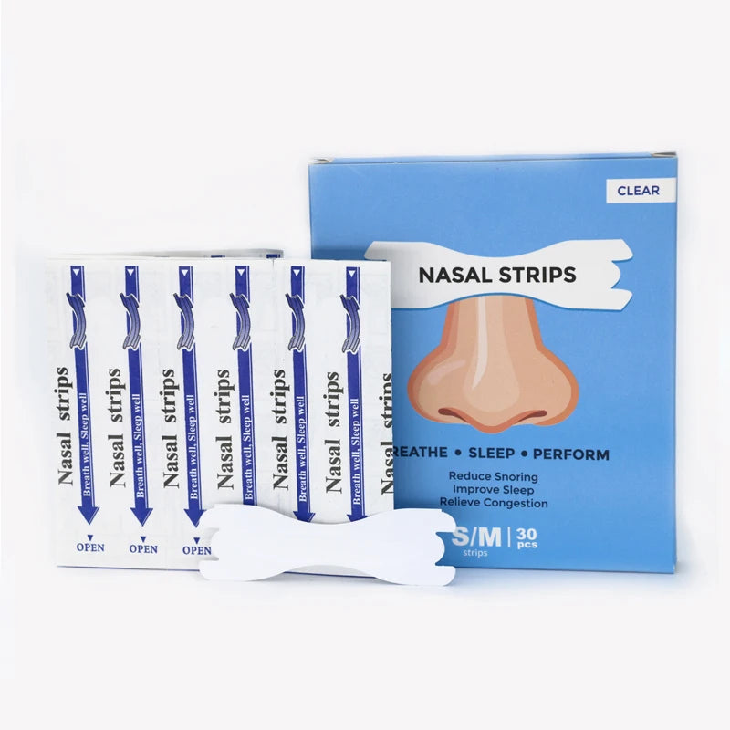 Transparent Nasal Strips (Large 66x18mm)Stop Snoring Patch Better Breath To Not Snore Sleep Anti-snoring Aid Snoring-prevention