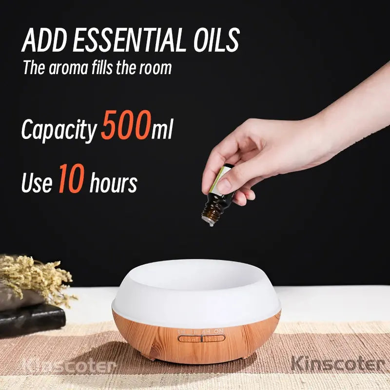 Remote-Controlled Essential Oil Diffuse