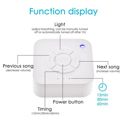 USB Rechargeable White Noise Machine